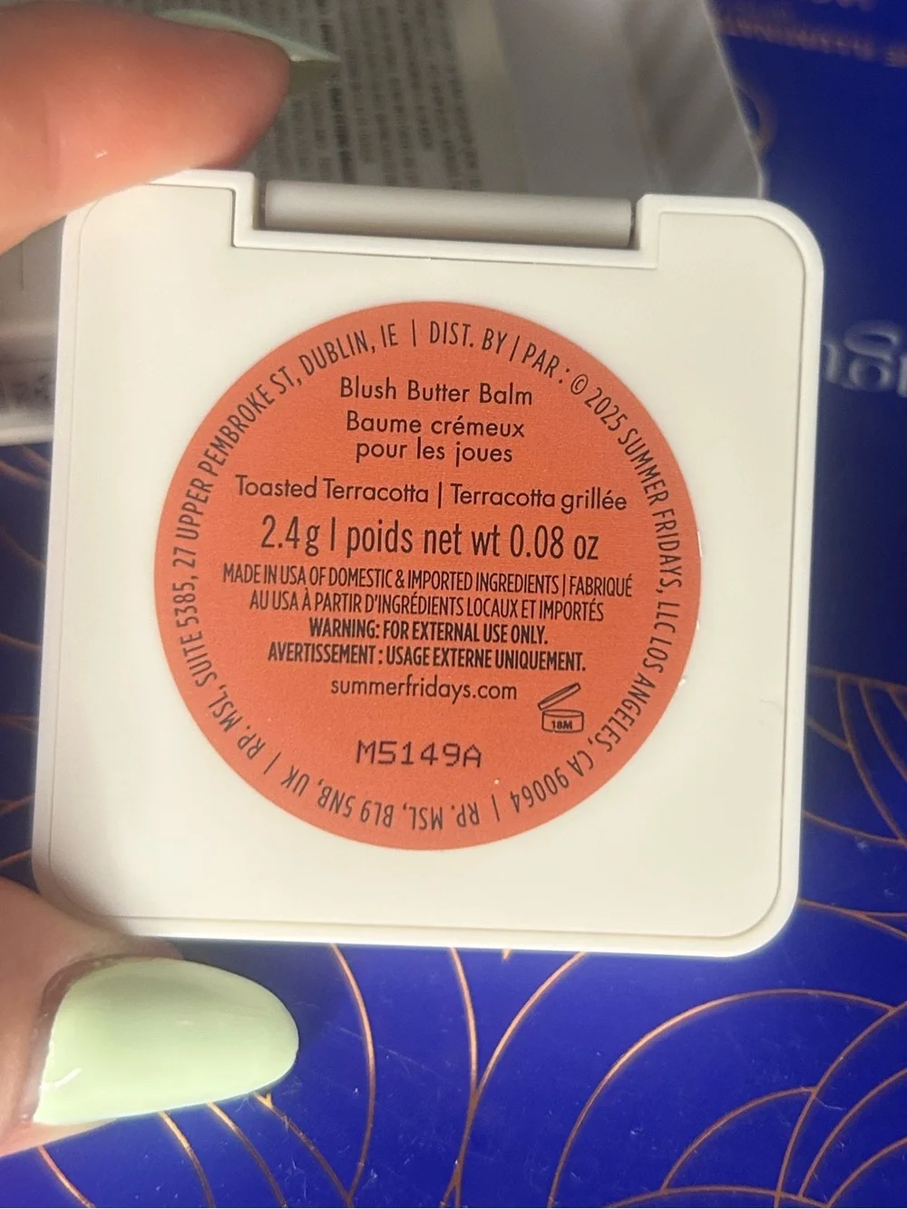 Summer Fridays Blush Butter Balm - Toasted Terracotta